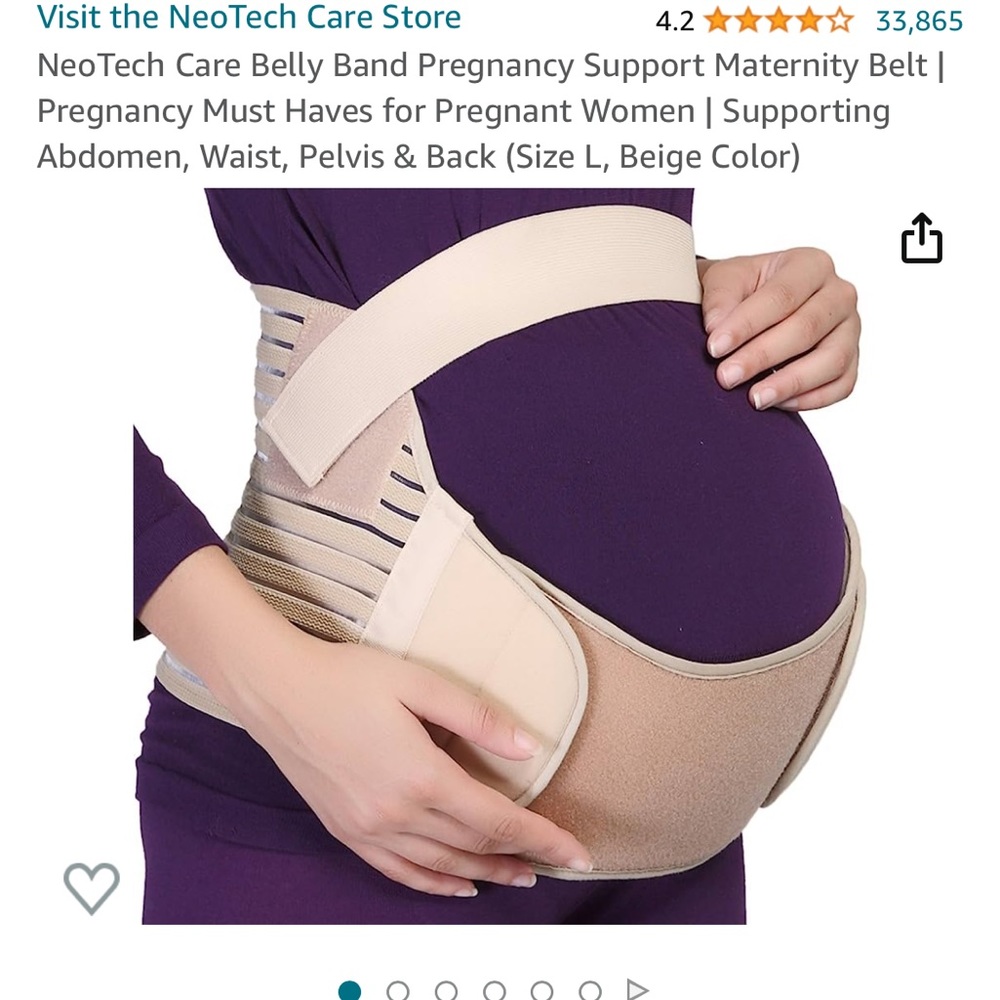 NeoTech Care Belly Band Pregnancy Support Maternity Belt